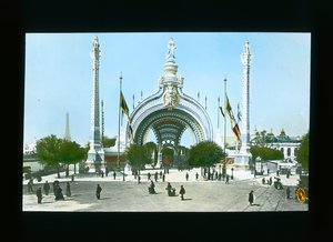 Exposición de París: Puerta de Entrada Principal, París, Francia, 1900